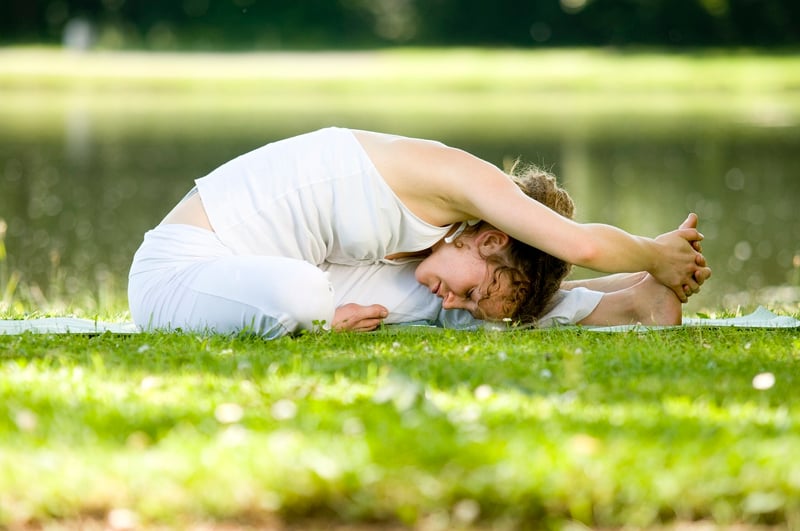 Yin Yoga Pose